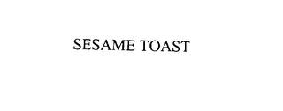 SESAME TOAST trademark