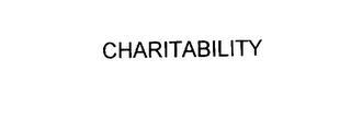 CHARITABILITY trademark