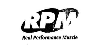 RPM REAL PERFORMANCE MUSCLE trademark