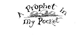 A PROPHET IN MY POCKET trademark