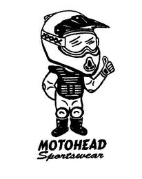 MOTOHEAD SPORTSWEAR trademark