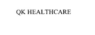 QK HEALTHCARE trademark