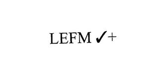 LEFM trademark