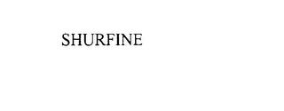 SHURFINE trademark