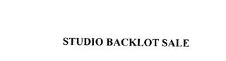 STUDIO BACKLOT SALE trademark