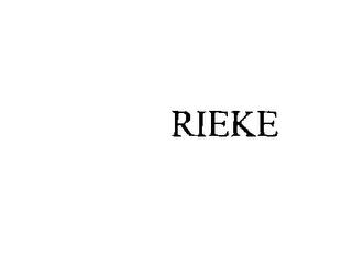 RIEKE trademark