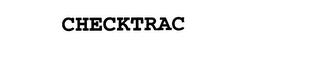 CHECKTRAC trademark