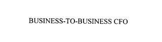 BUSINESS-TO-BUSINESS CFO trademark