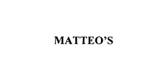 MATTEO'S trademark