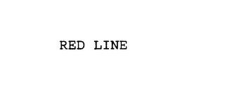 RED LINE trademark