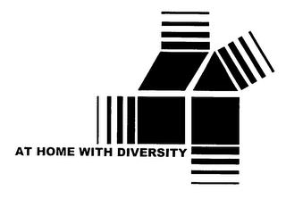 AT HOME WITH DIVERSITY trademark