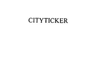 CITYTICKER trademark