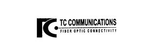 TC COMMUNICATIONS FIBER OPTIC CONNECTIVITY trademark