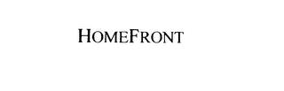 HOMEFRONT trademark