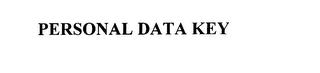 PERSONAL DATA KEY trademark