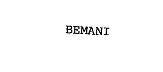 BEMANI trademark