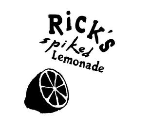 RICK'S SPIKED LEMONADE trademark