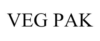 VEG PAK trademark