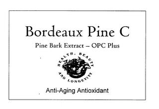 BORDEAUX PINE C trademark