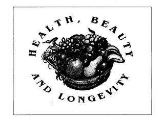 HEALTH, BEAUTY, AND LONGEVITY trademark