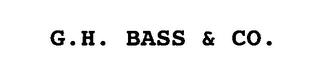 G.H. BASS & CO. trademark