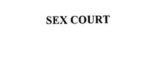 SEX COURT trademark