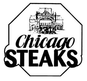 CHICAGO STEAKS trademark