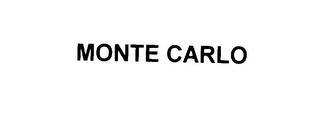 MONTE CARLO trademark