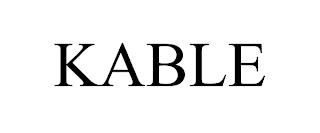 KABLE trademark