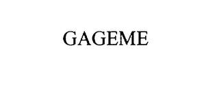 GAGEME trademark