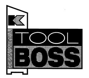 K KENNAMETAL TOOL BOSS trademark