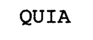 QUIA trademark