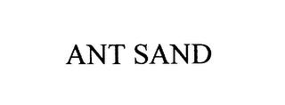 ANT SAND trademark