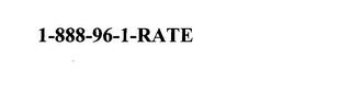 1-888-96-1-RATE trademark