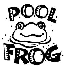 POOL FROG trademark