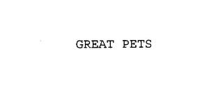 GREAT PETS trademark