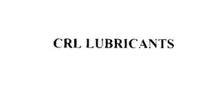 CRL LUBRICANTS trademark