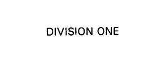 DIVISION ONE trademark