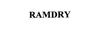 RAMDRY trademark