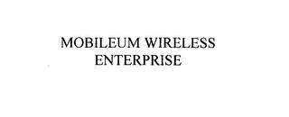 MOBILEUM WIRELESS ENTERPRISE trademark