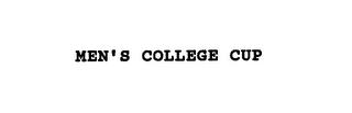 MEN'S COLLEGE CUP trademark