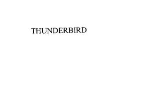 THUNDERBIRD trademark