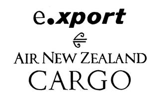 E.XPORT AIR NEW ZEALAND CARGO trademark