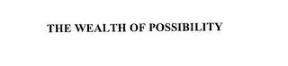 THE WEALTH OF POSSIBILITY trademark