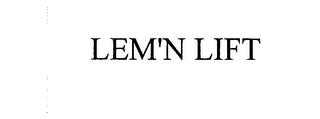 LEM'N LIFT trademark