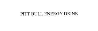 PIT BULL ENERGY DRINK trademark