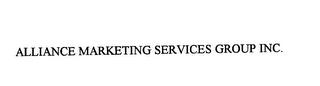 ALLIANCE MARKETING SERVICES GROUP INC. trademark