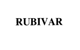 RUBIVAR trademark