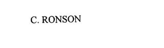 C. RONSON trademark