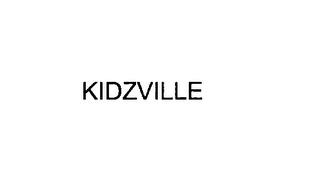 KIDZVILLE trademark